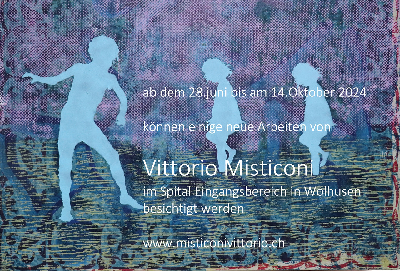 3 Figuren bei Ebbe  /            Acryl auf Leinwand 120 x 100 cm
